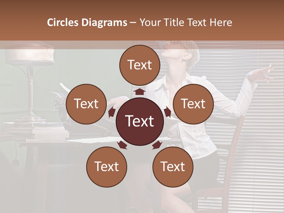 Young Beautiful Press PowerPoint Template