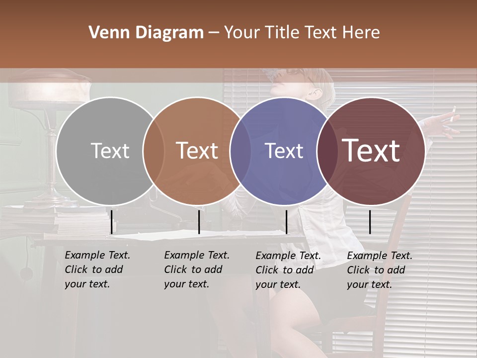 Young Beautiful Press PowerPoint Template