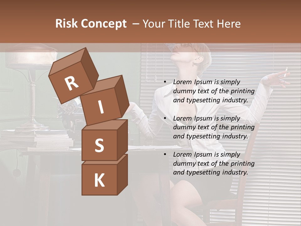 Young Beautiful Press PowerPoint Template