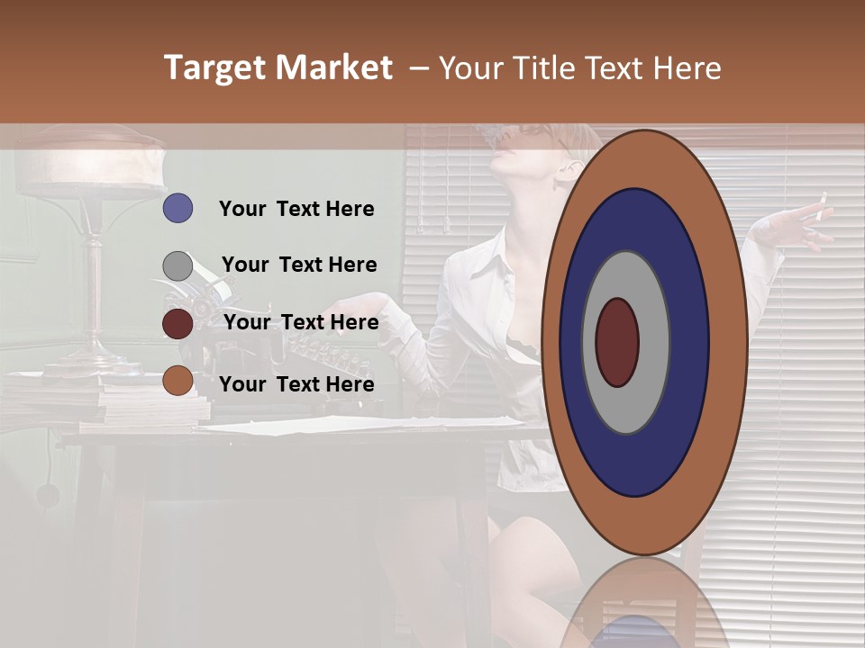 Young Beautiful Press PowerPoint Template