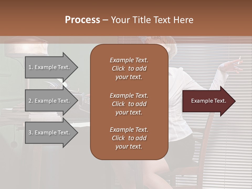 Young Beautiful Press PowerPoint Template
