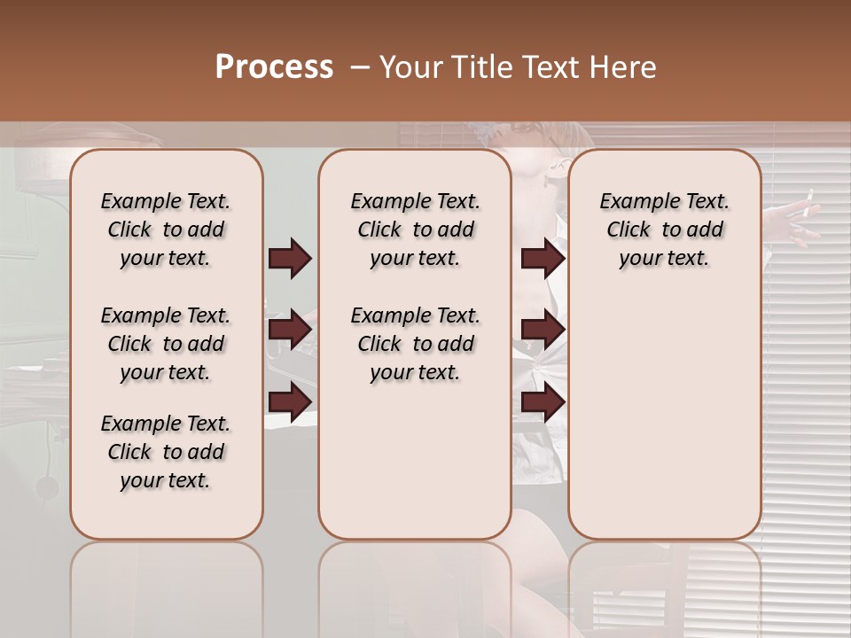 Young Beautiful Press PowerPoint Template