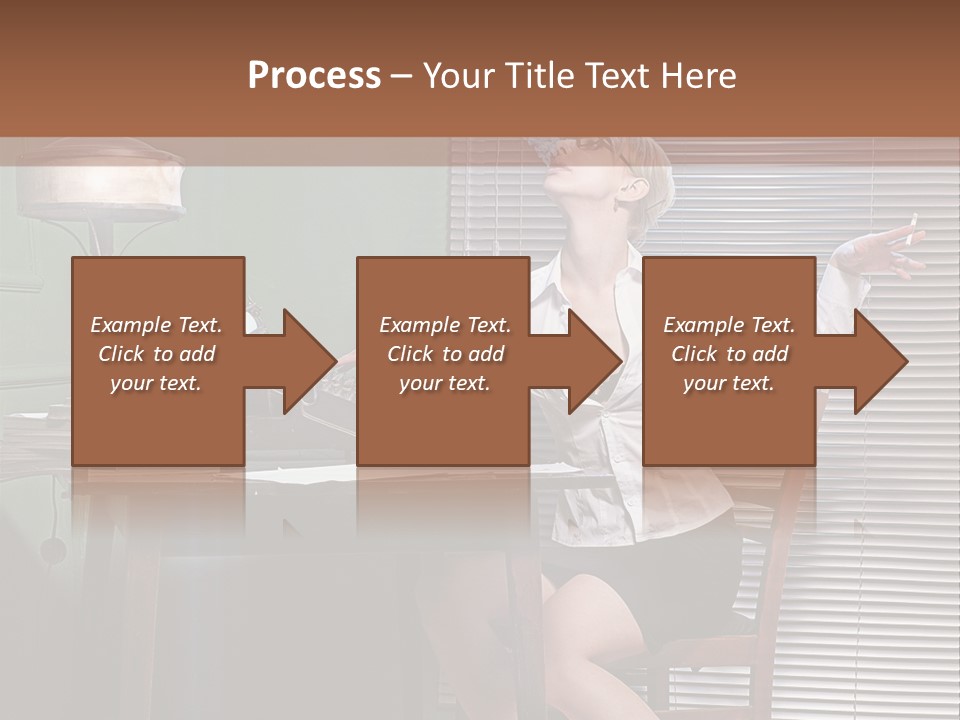 Young Beautiful Press PowerPoint Template