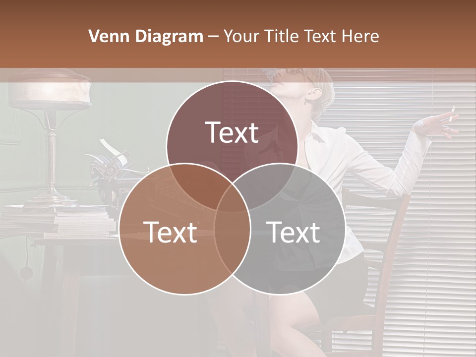 Young Beautiful Press PowerPoint Template