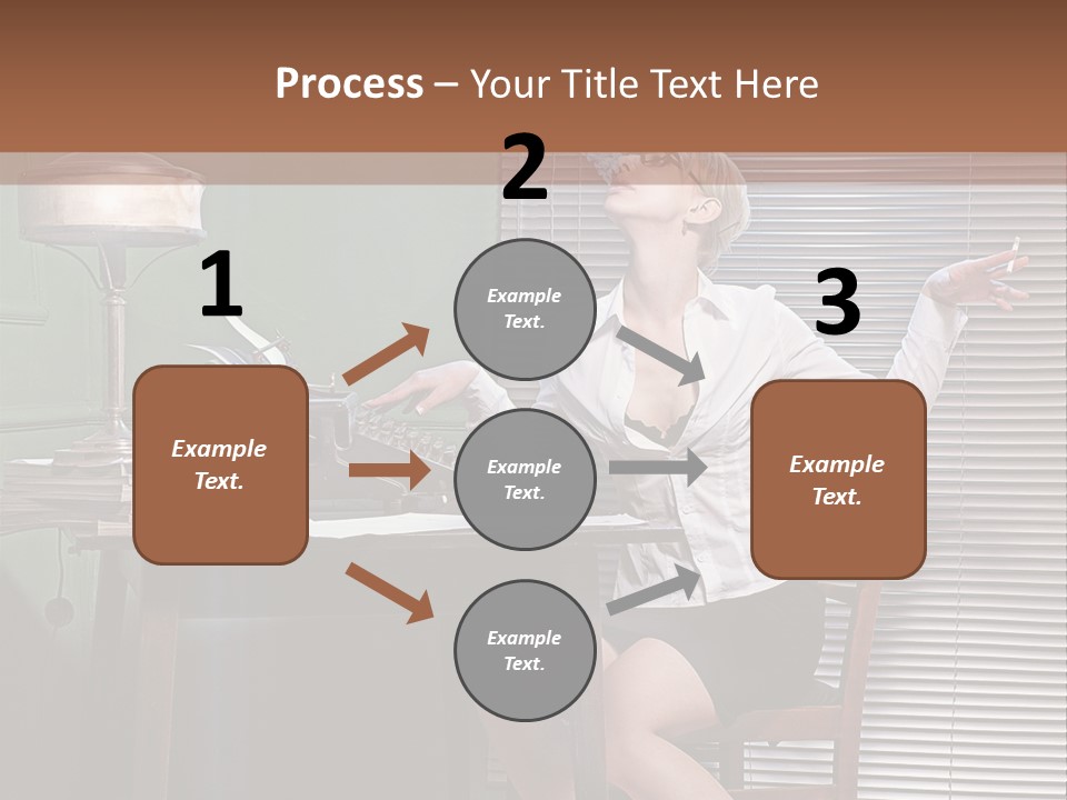 Young Beautiful Press PowerPoint Template