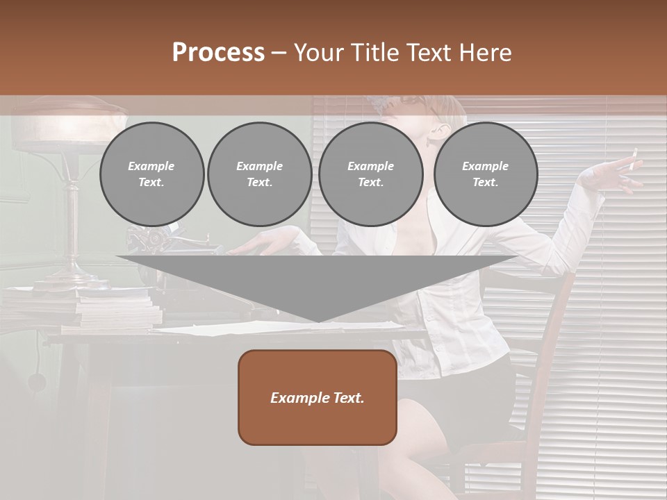 Young Beautiful Press PowerPoint Template