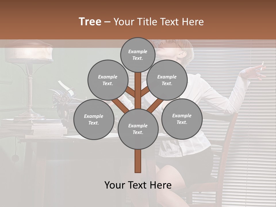 Young Beautiful Press PowerPoint Template