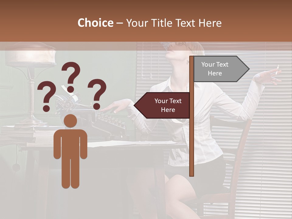 Young Beautiful Press PowerPoint Template