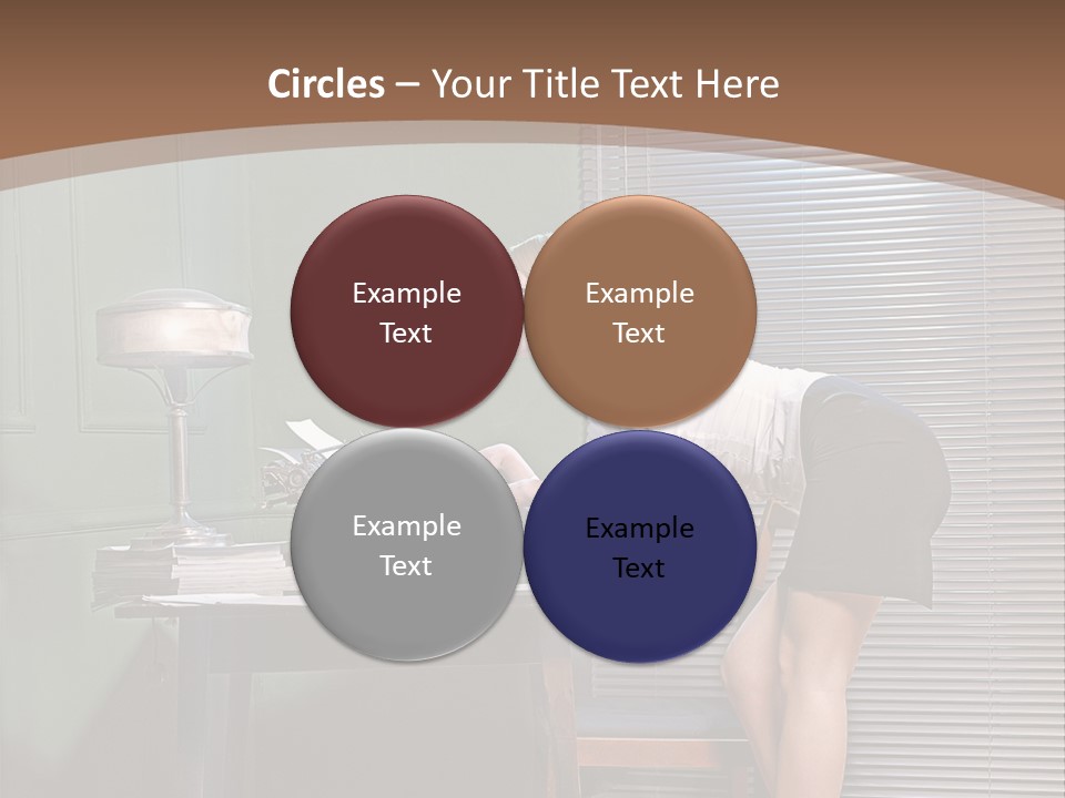 Typing Career  PowerPoint Template