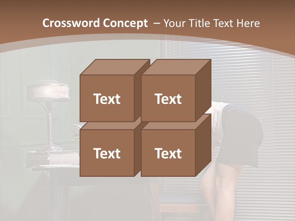 Typing Career  PowerPoint Template
