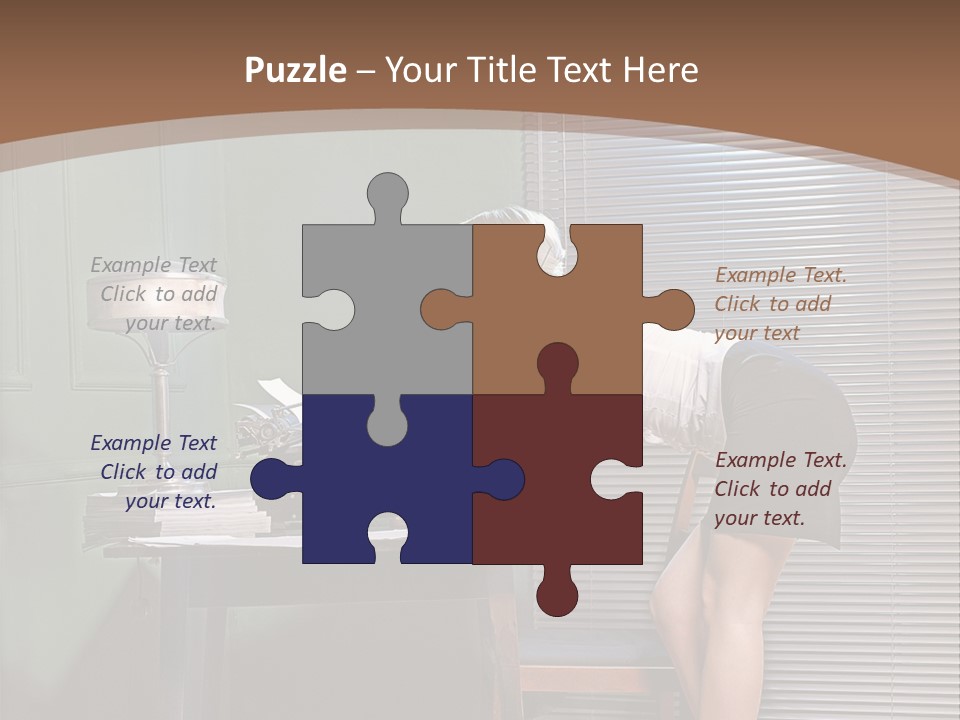 Typing Career  PowerPoint Template