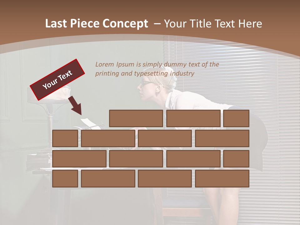 Typing Career  PowerPoint Template