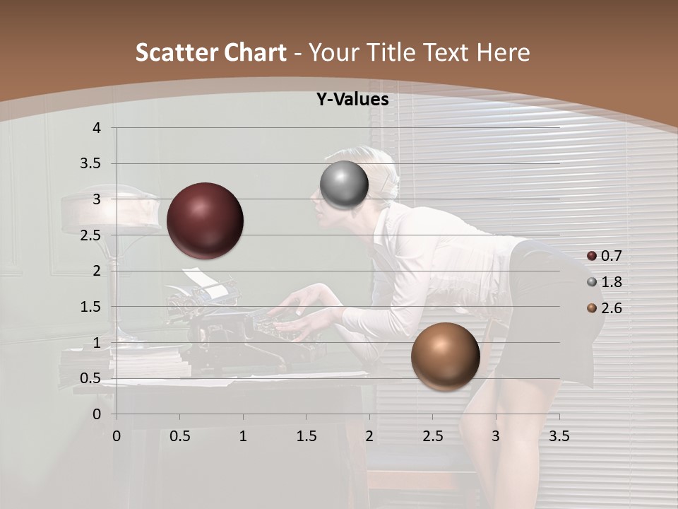 Typing Career  PowerPoint Template