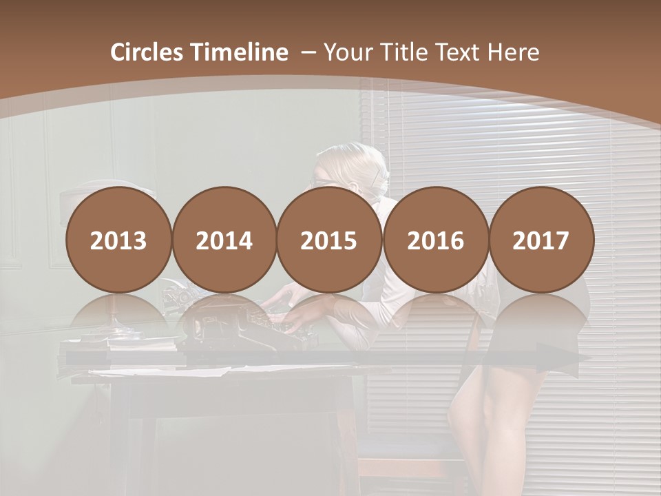 Typing Career  PowerPoint Template