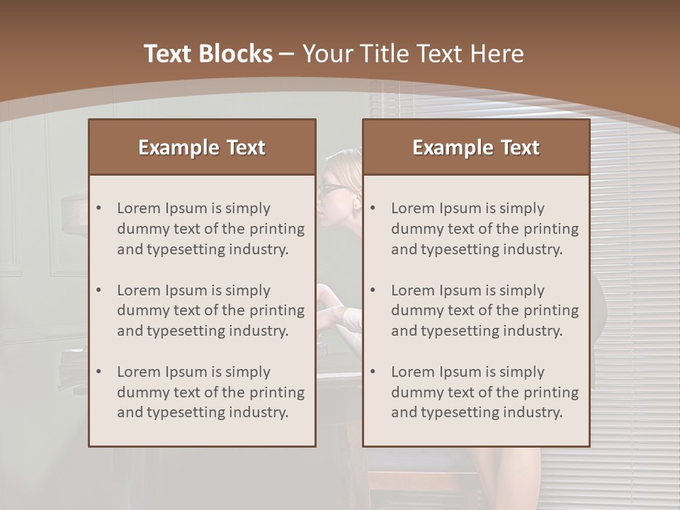 Typing Career  PowerPoint Template