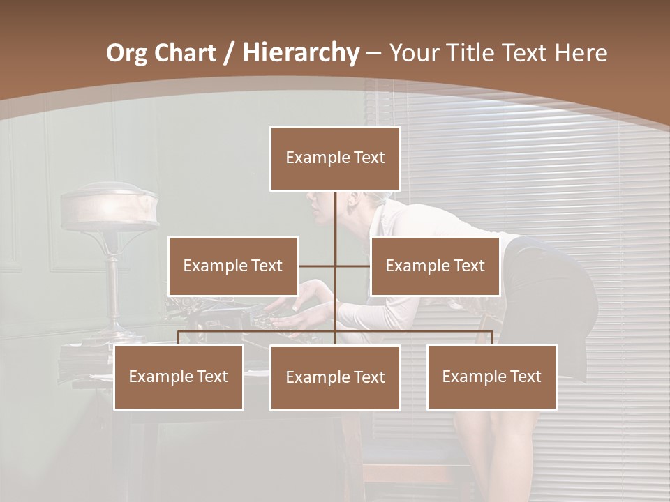 Typing Career  PowerPoint Template