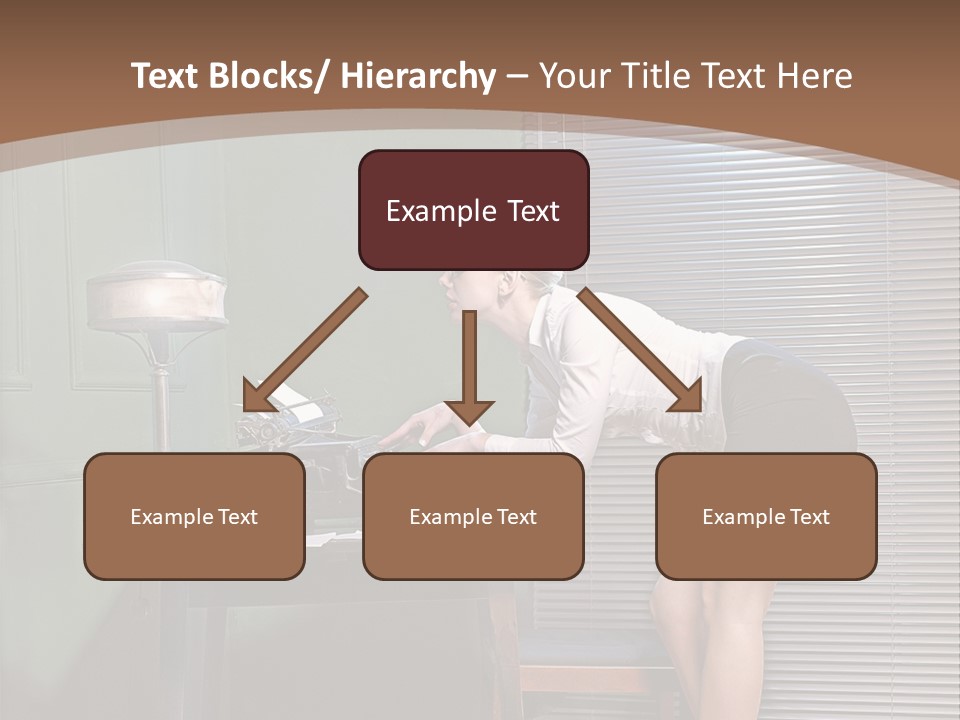 Typing Career  PowerPoint Template