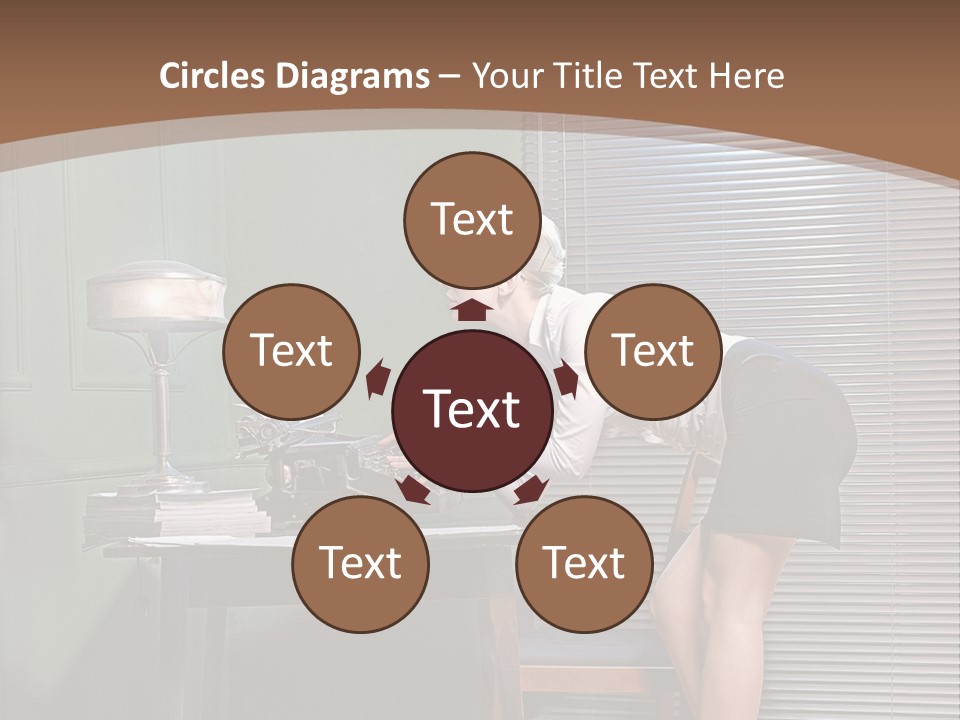 Typing Career  PowerPoint Template