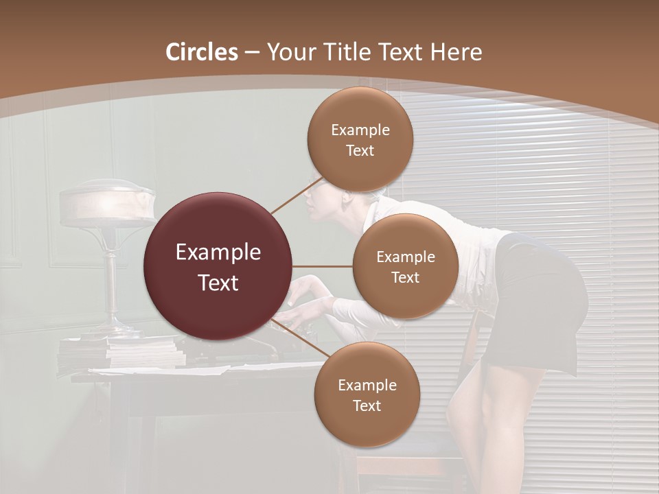 Typing Career  PowerPoint Template