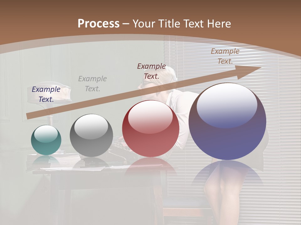 Typing Career  PowerPoint Template
