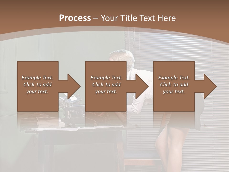Typing Career  PowerPoint Template