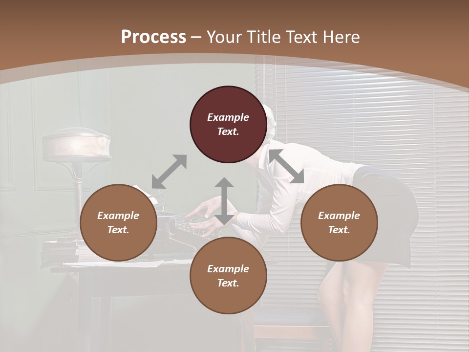 Typing Career  PowerPoint Template