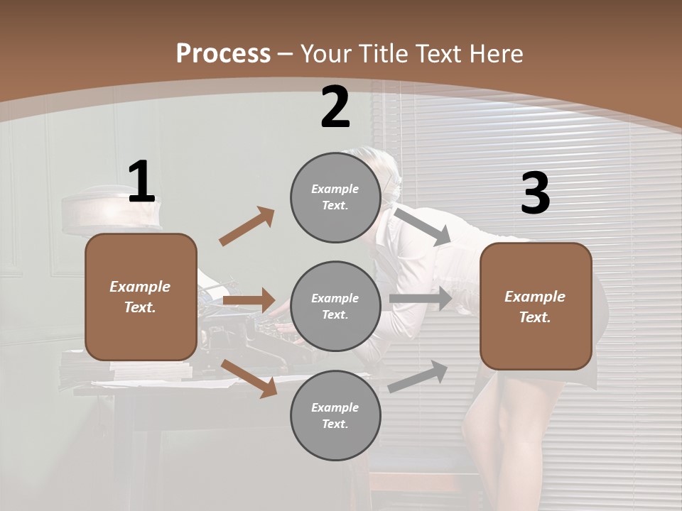 Typing Career  PowerPoint Template