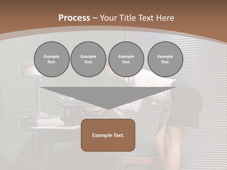 Typing Career  PowerPoint Template
