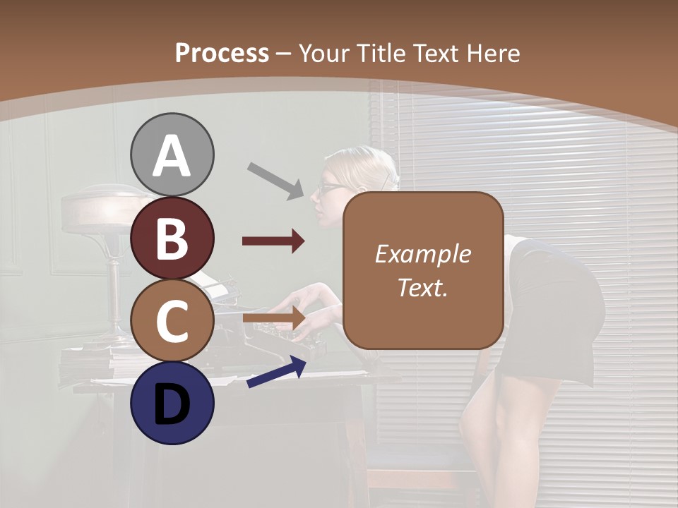 Typing Career  PowerPoint Template