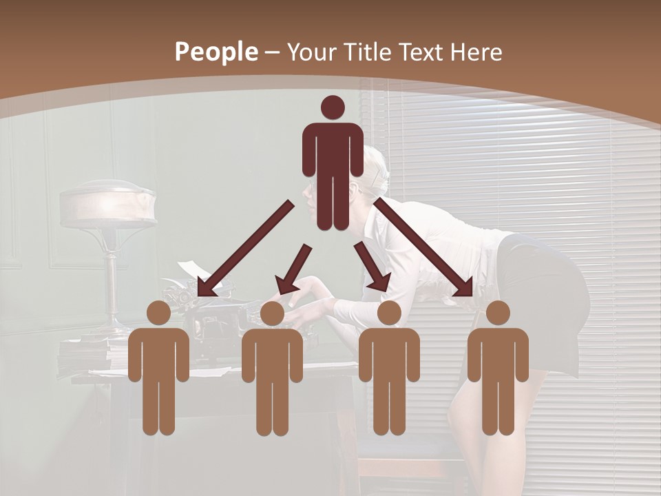 Typing Career  PowerPoint Template