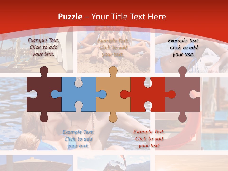 Lifestyle Summer Life PowerPoint Template