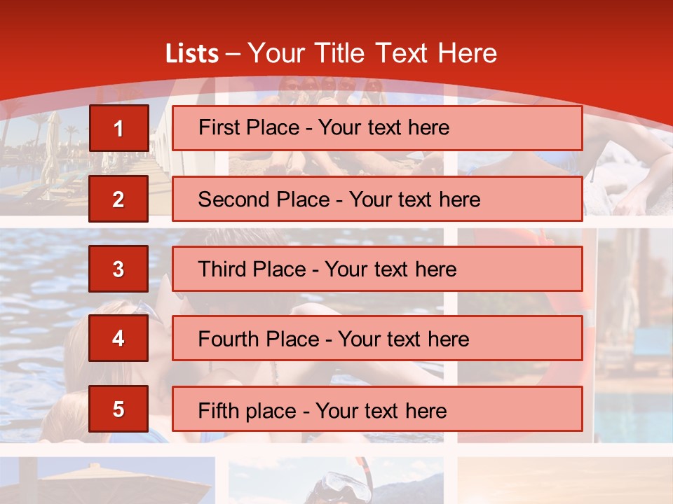 Lifestyle Summer Life PowerPoint Template