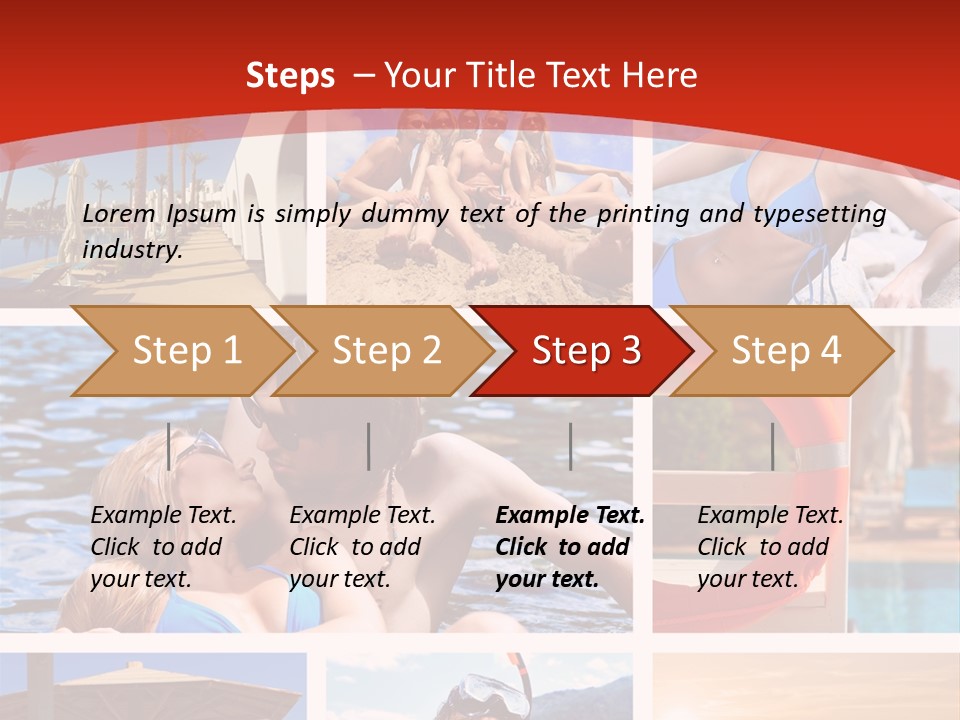 Lifestyle Summer Life PowerPoint Template