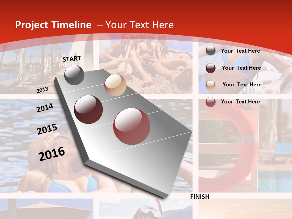 Lifestyle Summer Life PowerPoint Template