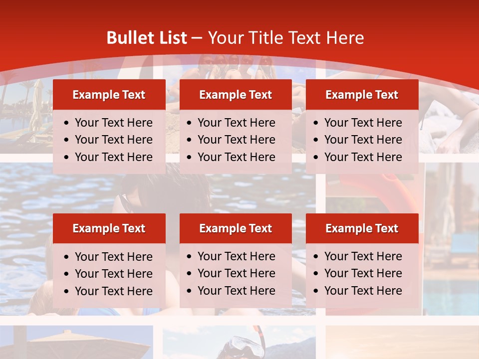 Lifestyle Summer Life PowerPoint Template