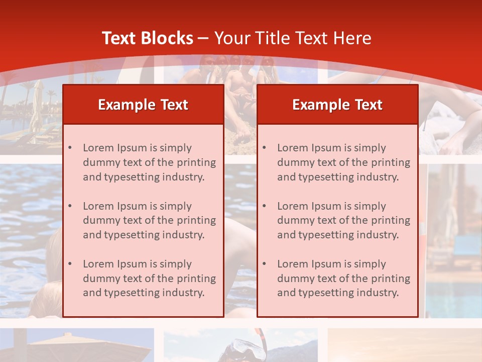 Lifestyle Summer Life PowerPoint Template