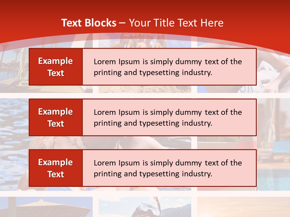 Lifestyle Summer Life PowerPoint Template