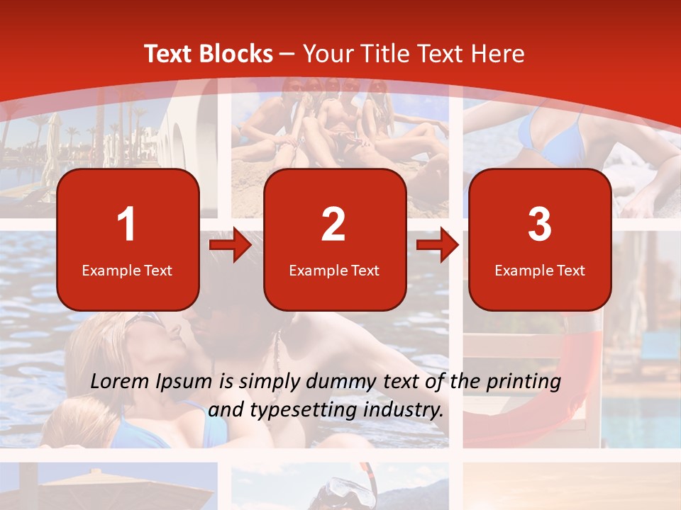 Lifestyle Summer Life PowerPoint Template