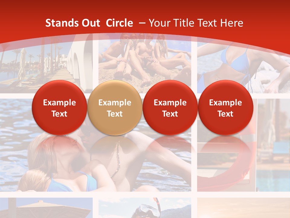 Lifestyle Summer Life PowerPoint Template