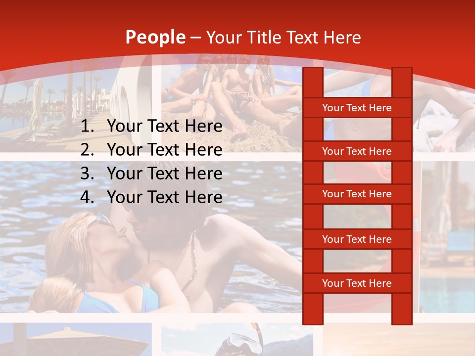 Lifestyle Summer Life PowerPoint Template