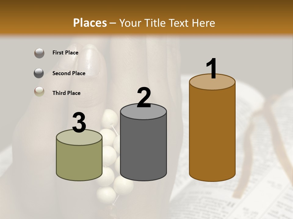 Brown Book God PowerPoint Template