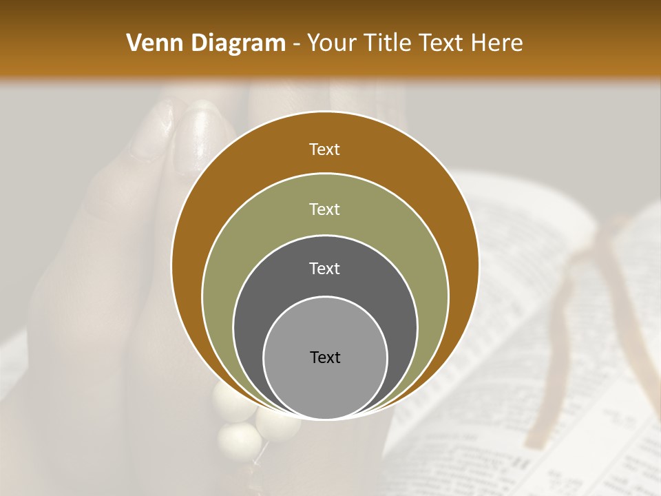 Brown Book God PowerPoint Template