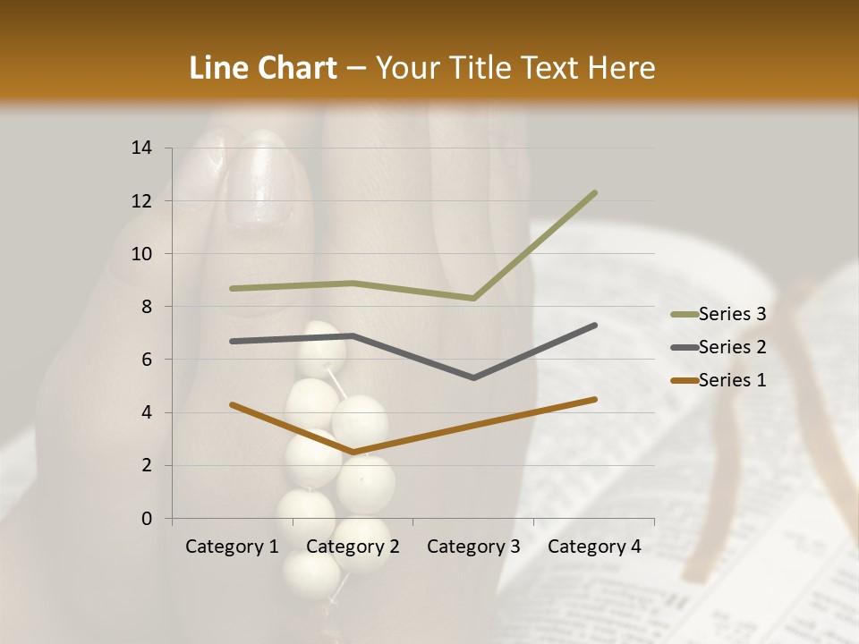 Brown Book God PowerPoint Template