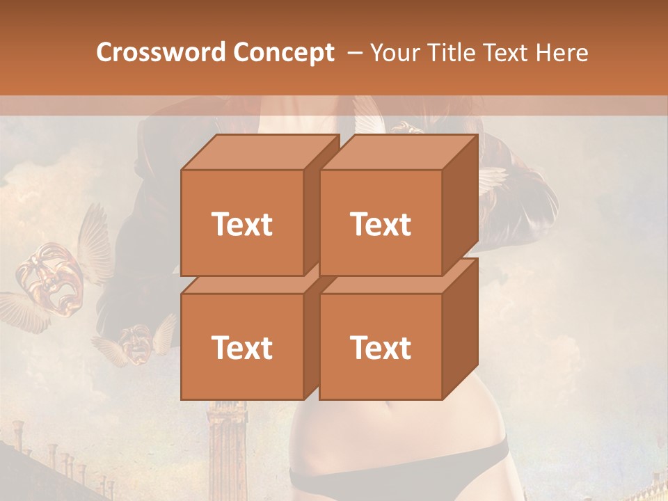 Venice Sensual Feminine PowerPoint Template