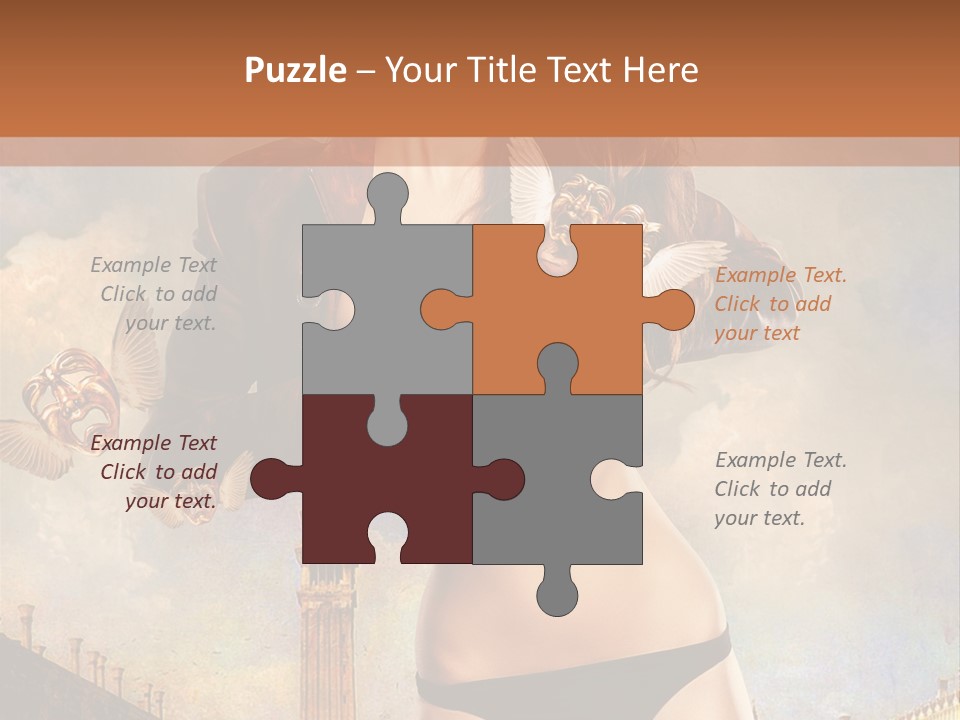 Venice Sensual Feminine PowerPoint Template