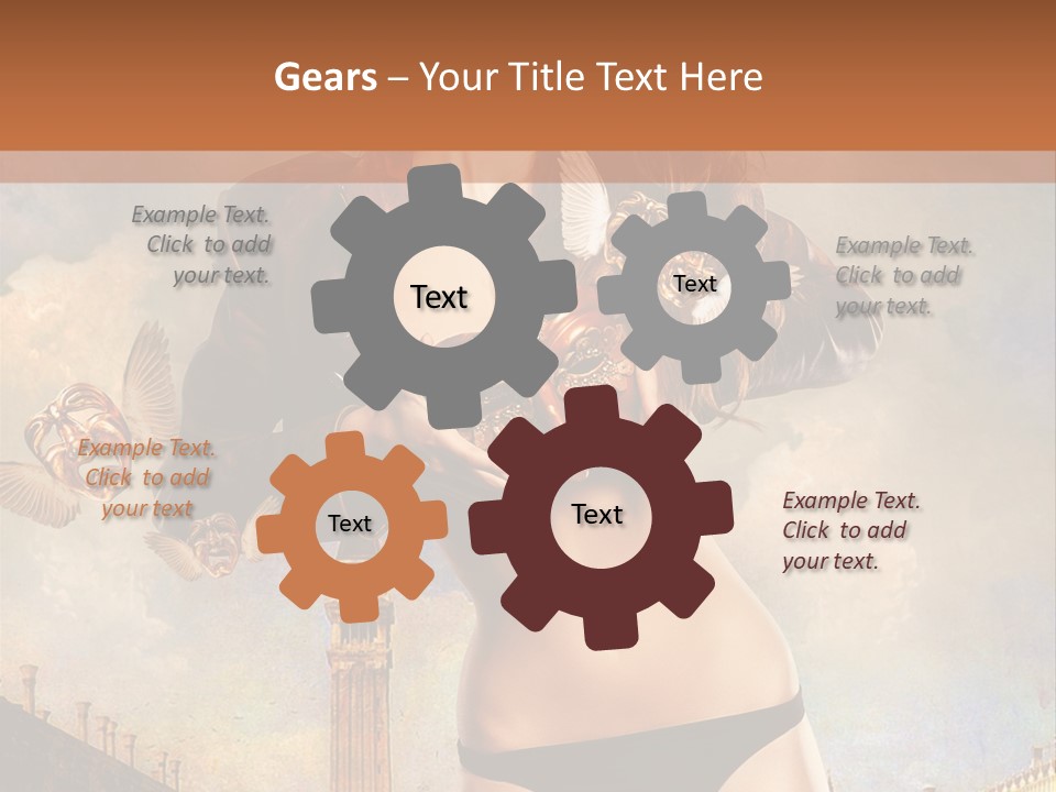 Venice Sensual Feminine PowerPoint Template