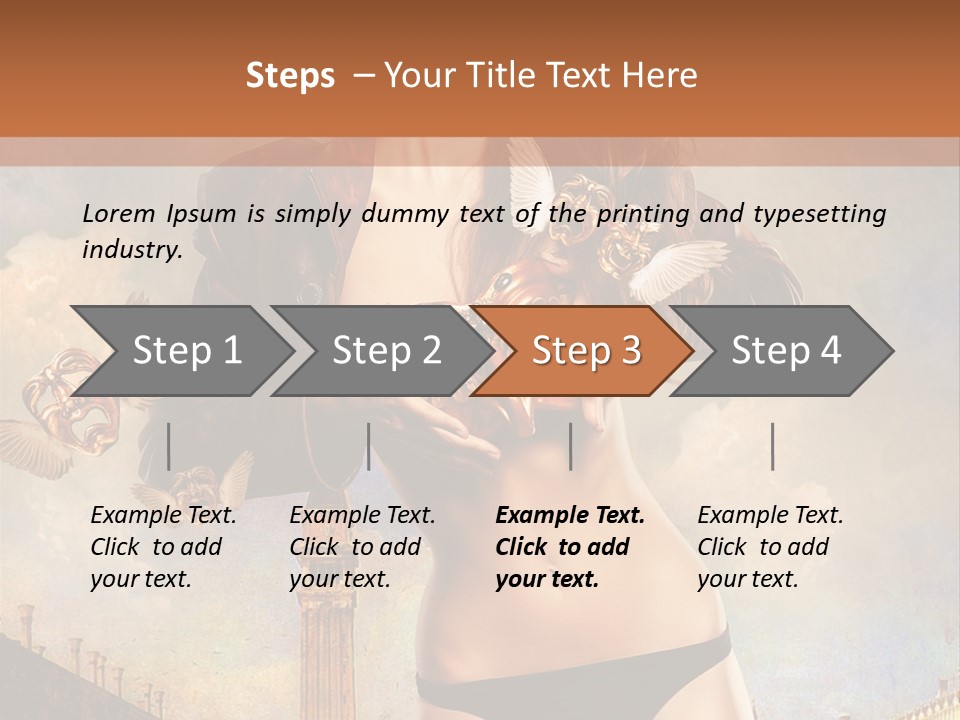 Venice Sensual Feminine PowerPoint Template