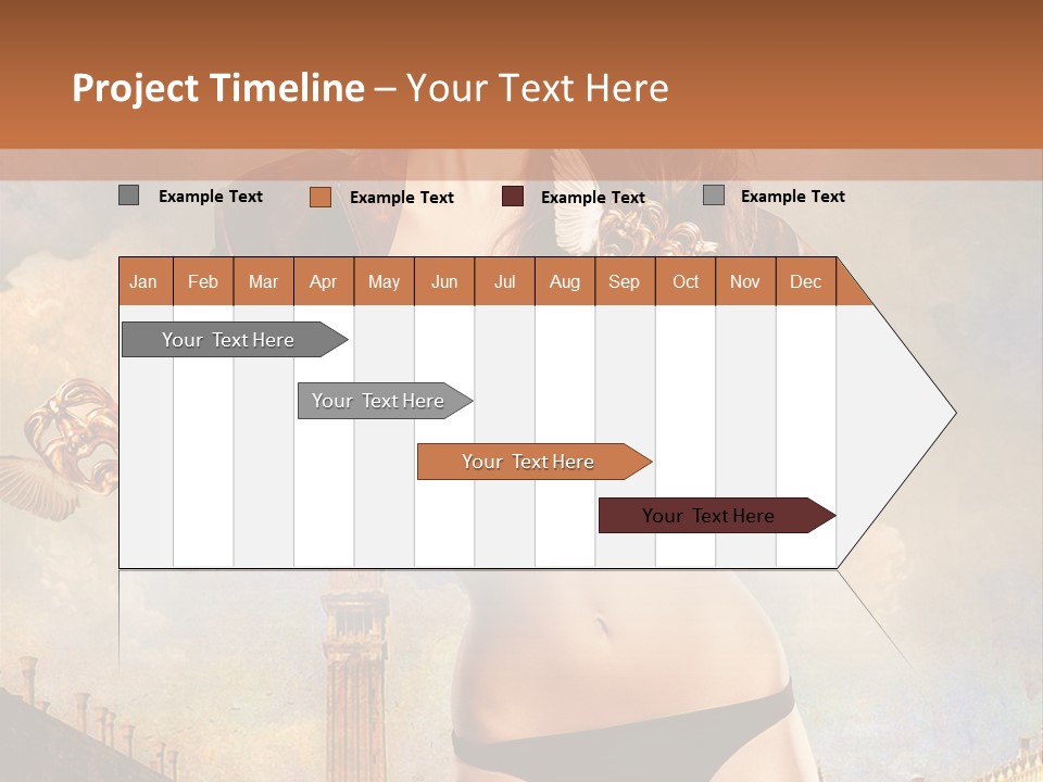 Venice Sensual Feminine PowerPoint Template