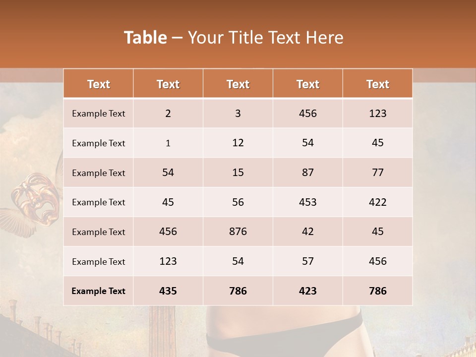 Venice Sensual Feminine PowerPoint Template