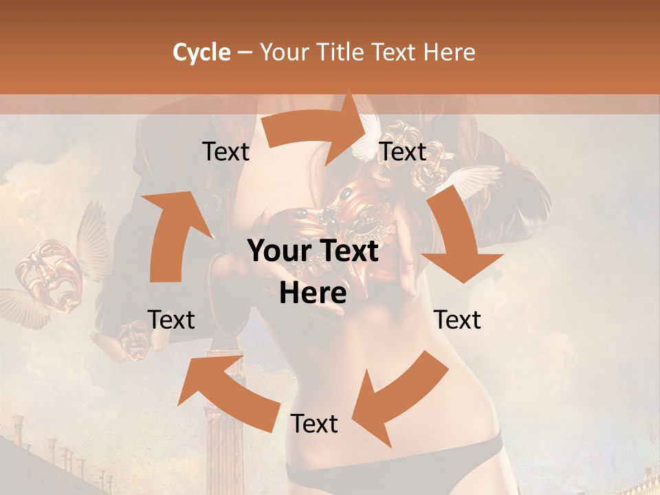 Venice Sensual Feminine PowerPoint Template